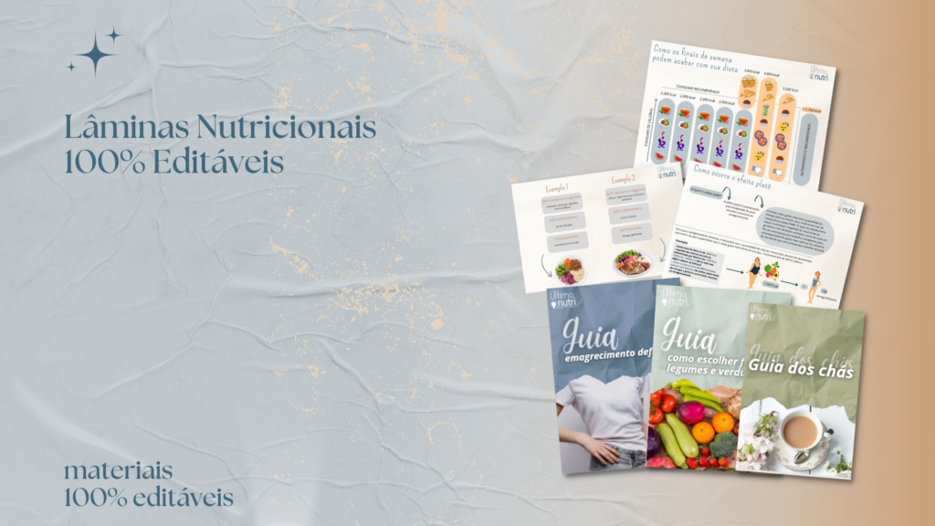 Lâminas Nutricionais Editáveis: Uma Ferramenta Prática e Personalizada para uma Alimentação Saudável 3 Lâminas Nutricionais Editáveis